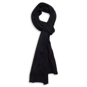 $1400 NWT Loro Piana Navy Baby Cashmere & Silk Blend Scarf